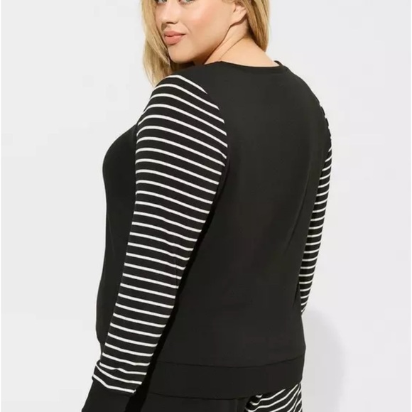 Lightweight French Terry Lounge Short &  Pullover Lounge Sweatshirt - Picture 4 of 8